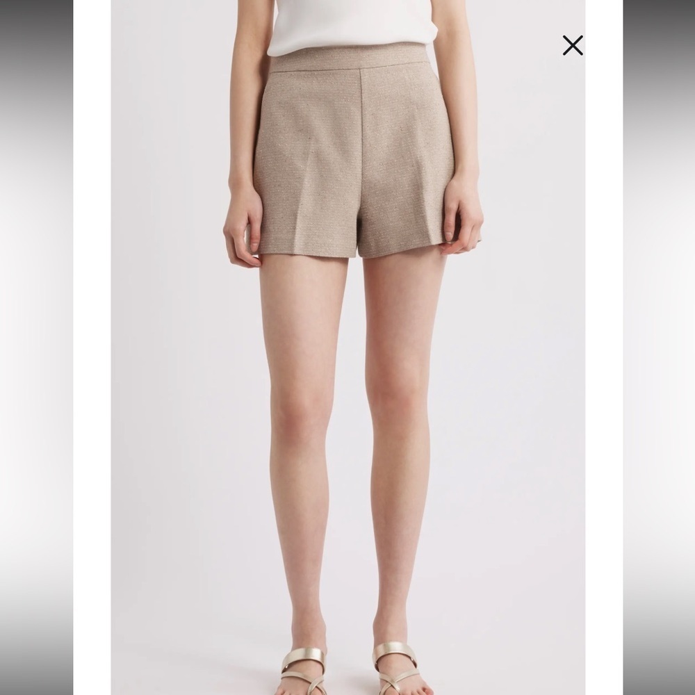 Kobi Halperin Eryx Speckled Twill Shorts - Picture 3 of 14